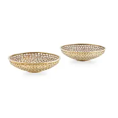 Stuart Devlin A.O., Two Bowls, silver gilt