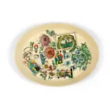 Piero Fornasetti, Cards & Flowers Tray, 1950's