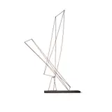 Untitled, circa 1949 by Harry Bertoia, 1949, welded steel and slate, sold Apr 2022
