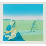 Peter Blake C.B.E., Madonna on Venice Beach 1, 2, 3 and 4