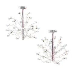 Ingo Maurer, Two 'Birds Birds Birds' Chandeliers, designed 1992, 1992