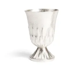 Yusuke Yamamoto, Teasel Goblet, 2020, 2020, hammer-raised and chased Britannia silver 958