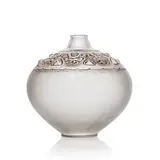 SIRÈNES ET CABOCHONS VASE, NO. 899 by René Lalique, sold Apr 2022