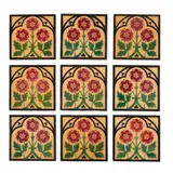 Augustus Welby Northmore Pugin, GROUP OF NINE RELIEF TILES, CIRCA 1860