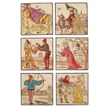 Henry Stacy Marks, GROUP OF SIX ZODIAC TILES, CIRCA 1875, 1875, painted and glazed earthenware