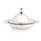 Charles Robert Ashbee, ARTS & CRAFTS MUFFIN DISH & COVER, CIRCA 1900