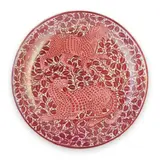 ARTS & CRAFTS CHARGER, CIRCA 1885 by William De Morgan, 1885, glazed earthenware, sold Apr 2022