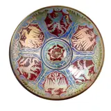 William S. Mycock, LUSTRE CHARGER, DATED 1910, 1910, lustre-glazed earthenware
