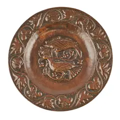 John Pearson, ARTS & CRAFTS DISH, DATED 1890, 1890, copper
