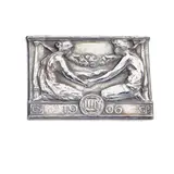 Gilbert Bayes, MARRIAGE PLAQUE, DATED 1906, 1906