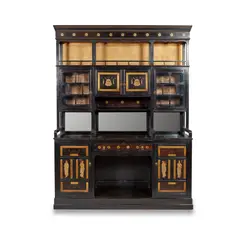 Daniel Cottier, GRECIAN REVIVAL SIDE CABINET, CIRCA 1870-75, 1870