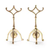 William Arthur Smith Benson, PAIR OF ANDIRONS, CIRCA 1890