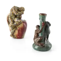 Hector Lemaire, VASE, 1890-1899, 1890, glazed stoneware
