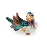 Théodore Deck, MANDARIN DUCK, CIRCA 1890, 1890, glazed earthenware