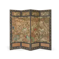 Stuart Scott Somerville, FOUR-FOLD SCREEN, DATED 1926, 1926