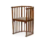 Josef Hoffmann, SECESSIONIST 'FLEDERMAUS' DRAWING ROOM CHAIR, CIRCA 1905, 1905