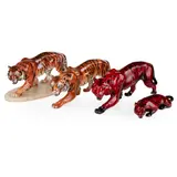 Charles Noke, FIGURE OF A TIGER, MID-20TH CENTURY, flambé-glazed earthenware