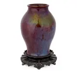 William Moorcroft, LARGE 'DAWN LANDSCAPE' BALUSTER VASE, CIRCA 1900
