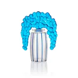 BOUCHON CASSIS SCENT BOTTLE, NO. 494 by René Lalique, and blue enamelled, sold Feb 2022