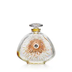 René Lalique, ALTHEA SCENT BOTTLE, C, sepia stained and black enamelled