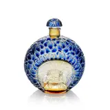 René Lalique, LA VIOLETTE SCENT BOTTLE, GABILLA – 2, frosted and blue enamelled
