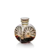 GALÉJADE SCENT BOTTLE, FORVIL – 4 by René Lalique, frosted and black enamelled, sold Feb 2022