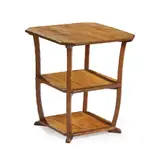 Anthony Minoprio, THREE-TIER OCCASIONAL TABLE, CIRCA 1935, 1935, walnut