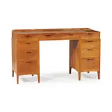 Edward Barnsley, TWIN-PEDESTAL DESK, CIRCA 1973