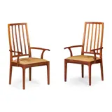 Edward Barnsley, PAIR OF TALL ARMCHAIRS, CIRCA 1980