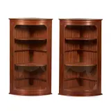 Edward Barnsley, PAIR OF HANGING CORNER CUPBOARDS, CIRCA 1978