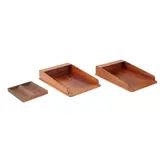 Edward Barnsley, PAIR OF STATIONERY TRAYS, CIRCA 1982