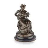 Albert Toft, THE MOTHER, 1903, 1903, patinated bronze