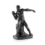 Reginald Fairfax Wells, PUTTING THE SHOT, CIRCA 1910, 1910, patinated bronze