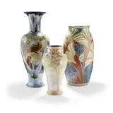 Mark V. Marshall, GROUP OF THREE VASES, CIRCA 1905, 1905, glazed stoneware