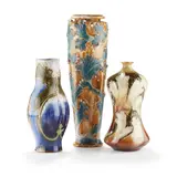 Mark V. Marshall, WAISTED VASE, CIRCA 1900, 1900, glazed stoneware