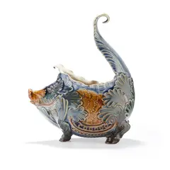 Mark V. Marshall, ‘BOROGROVE' VASE, CIRCA 1880, 1880, glazed stoneware