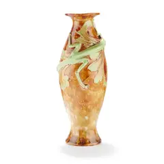 Mark V. Marshall, GROTESQUE VASE, CIRCA 1890, 1890, glazed stoneware