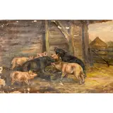 Hannah Barlow, FARMYARD SCENE