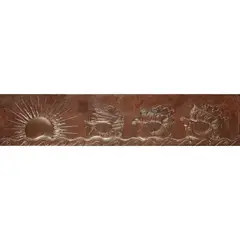 John Pearson, ARTS & CRAFTS PANEL, 1898, 1898, patinated copper