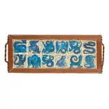 John Pearson, ARTS & CRAFTS TILED TRAY, CIRCA 1880