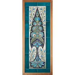 William De Morgan, TILE PANEL, CIRCA 1890, 1890, glazed earthenware