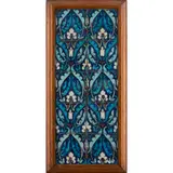 PERSIAN TILE PANEL, CIRCA 1888 by William De Morgan, 1888, glazed earthenware, sold Nov 2021