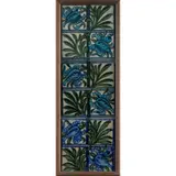 William De Morgan, PAIR OF PERSIAN TULIP TILE PANELS, CIRCA 1880, 1880, glazed earthenware