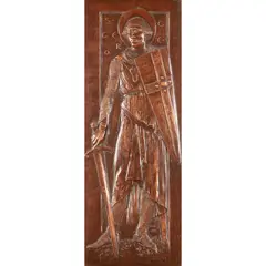 Ra William Goscombe John, ST GEORGE, 1897, 1897, patinated copper
