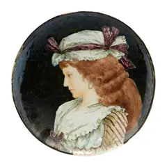 CHARGER, CIRCA 1880 by Théodore Deck, 1880, glazed ceramic, sold Nov 2021