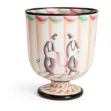 'Funérailles de Thais' Footed Bowl by Gio Ponti, porcelain, sold Oct 2021