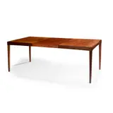Kai Lyngfeldt Larsen, Dining Table and Set of Six Chairs, rosewood