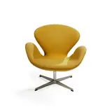 Swan Chair, designed 1958 by Arne Jacobsen, 1958, aluminium, sold Oct 2021