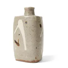 Bottle Vase by William Marshall, stoneware, sold Oct 2021