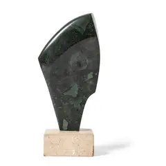 Denis Mitchell, Head, 1977, 1977, dated and titled (to base), Honister slate
